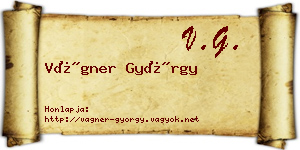 Vágner György névjegykártya